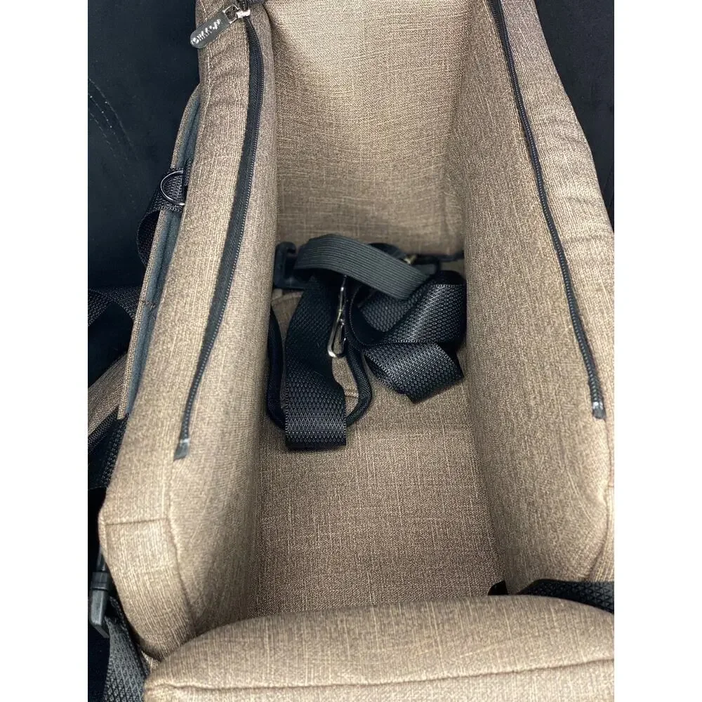 WOYYHO 18 lbs Console Dog Cat Seat Luxury Center Console (Width 9in) Dog Car